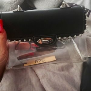 Madden NYC Crystal bag and coin pouch (one size)